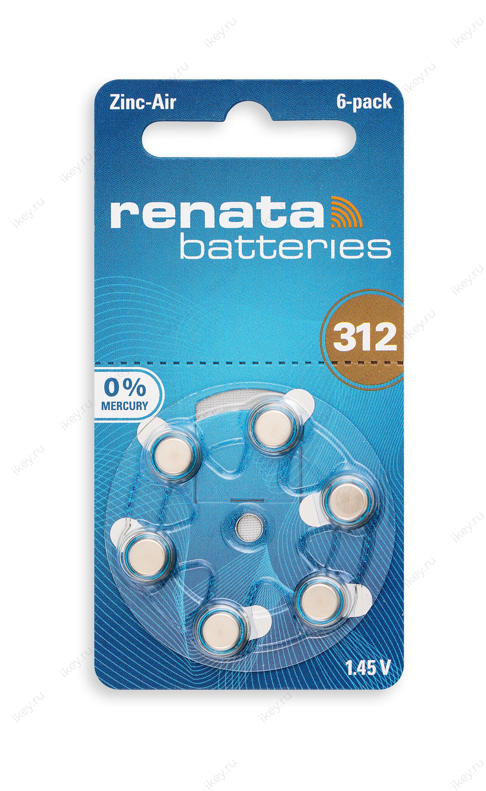 Батарейка RENATA ZA 312 - 1