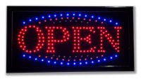 Светодиодная табличка «Open» (СТ004) - 1