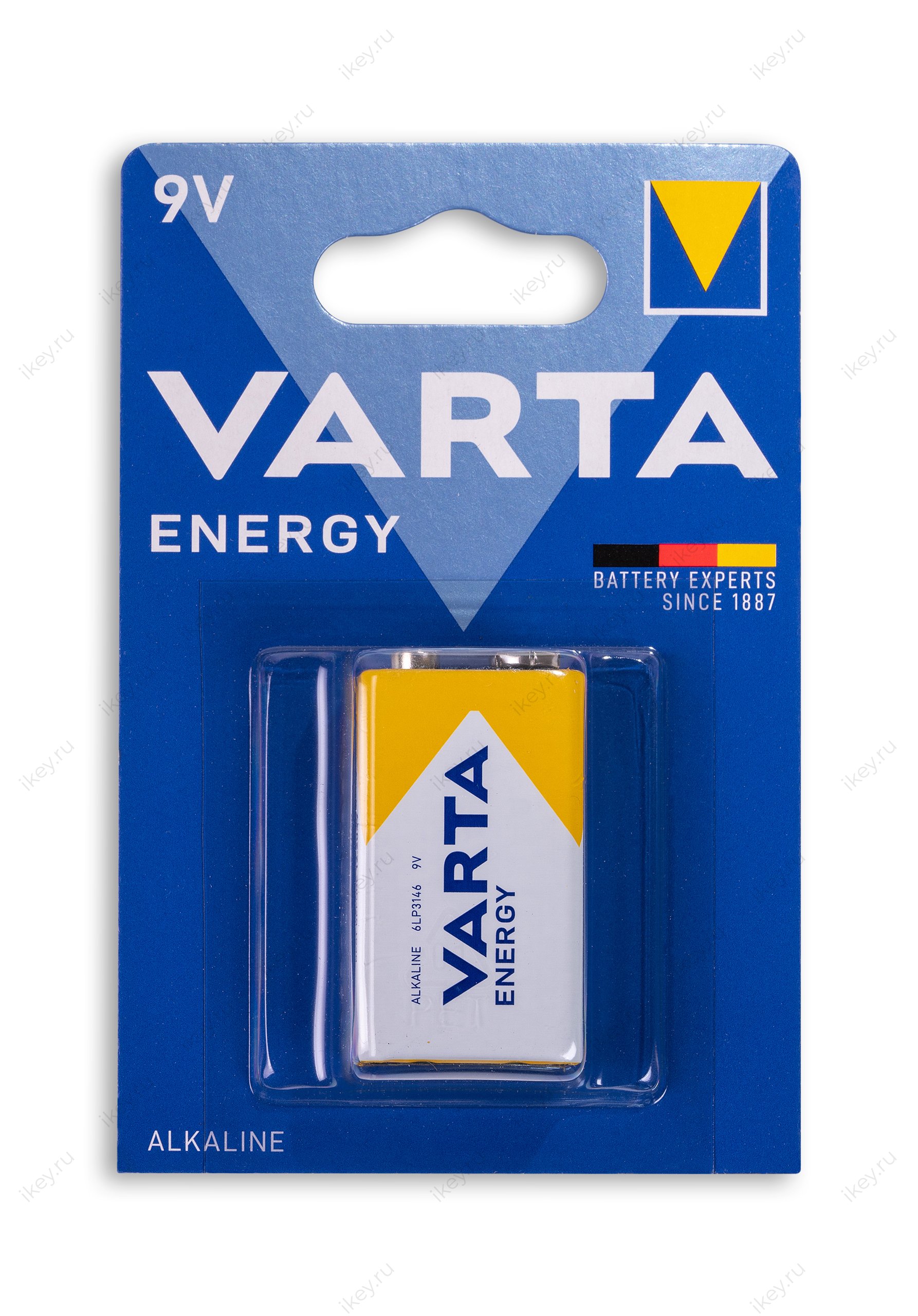 Батарейка VARTA Energy Alkaline 9V (крона) - 1