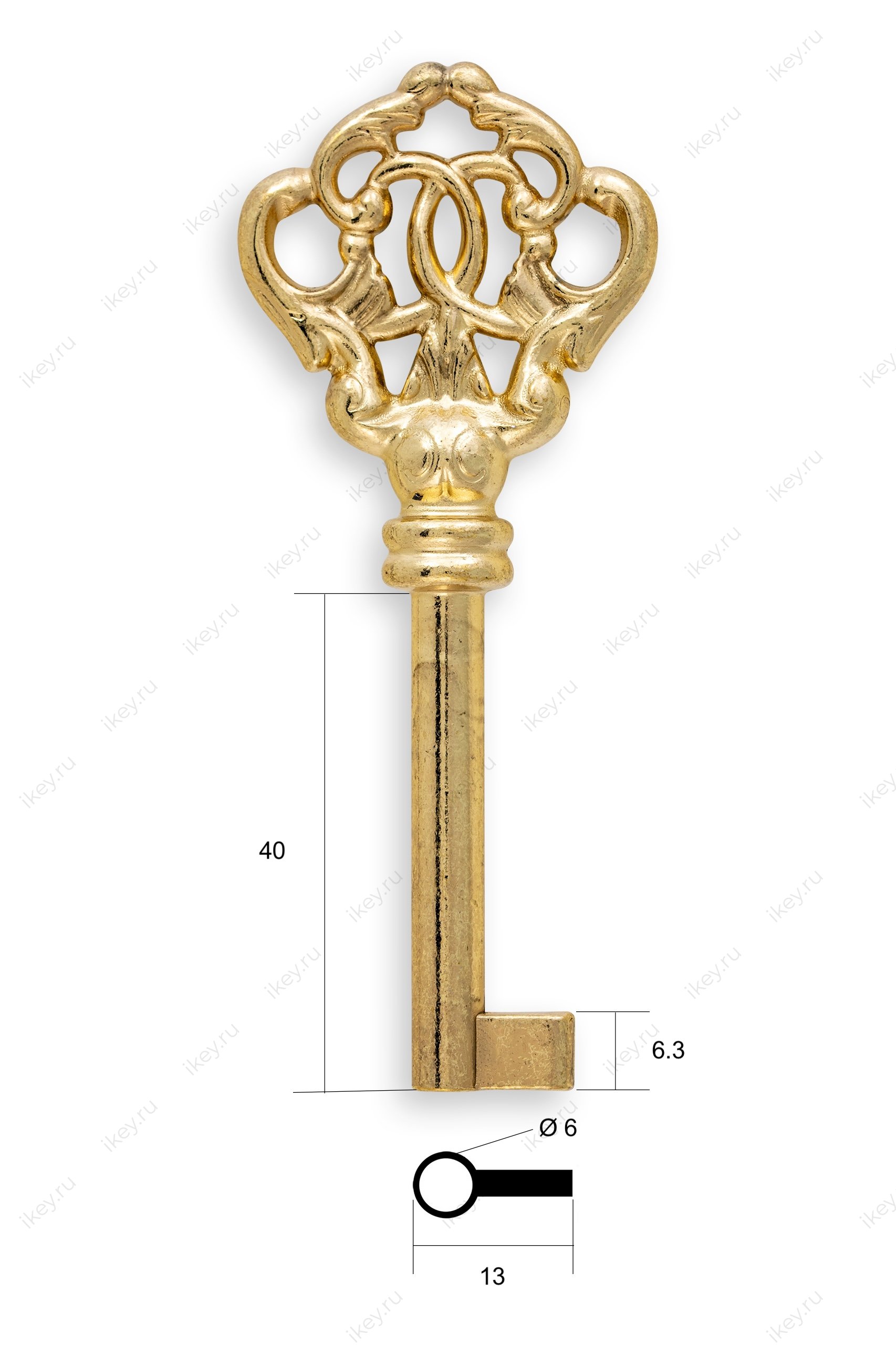 Заготовка ключа для мебели №26 - 1