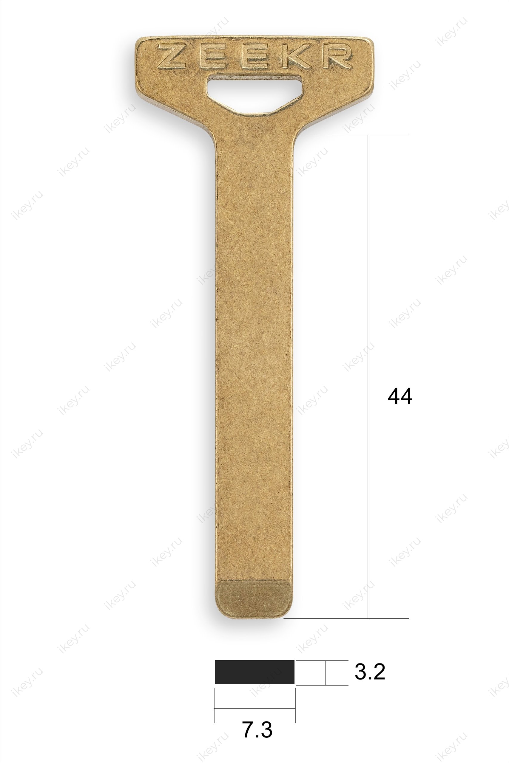 Лезвие Смарт-ключа ZEEKR - 1