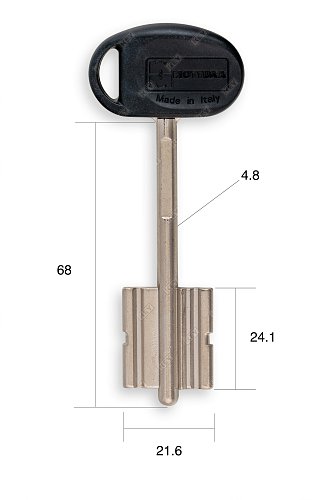 Mottura My-Key J без роликов (68мм)