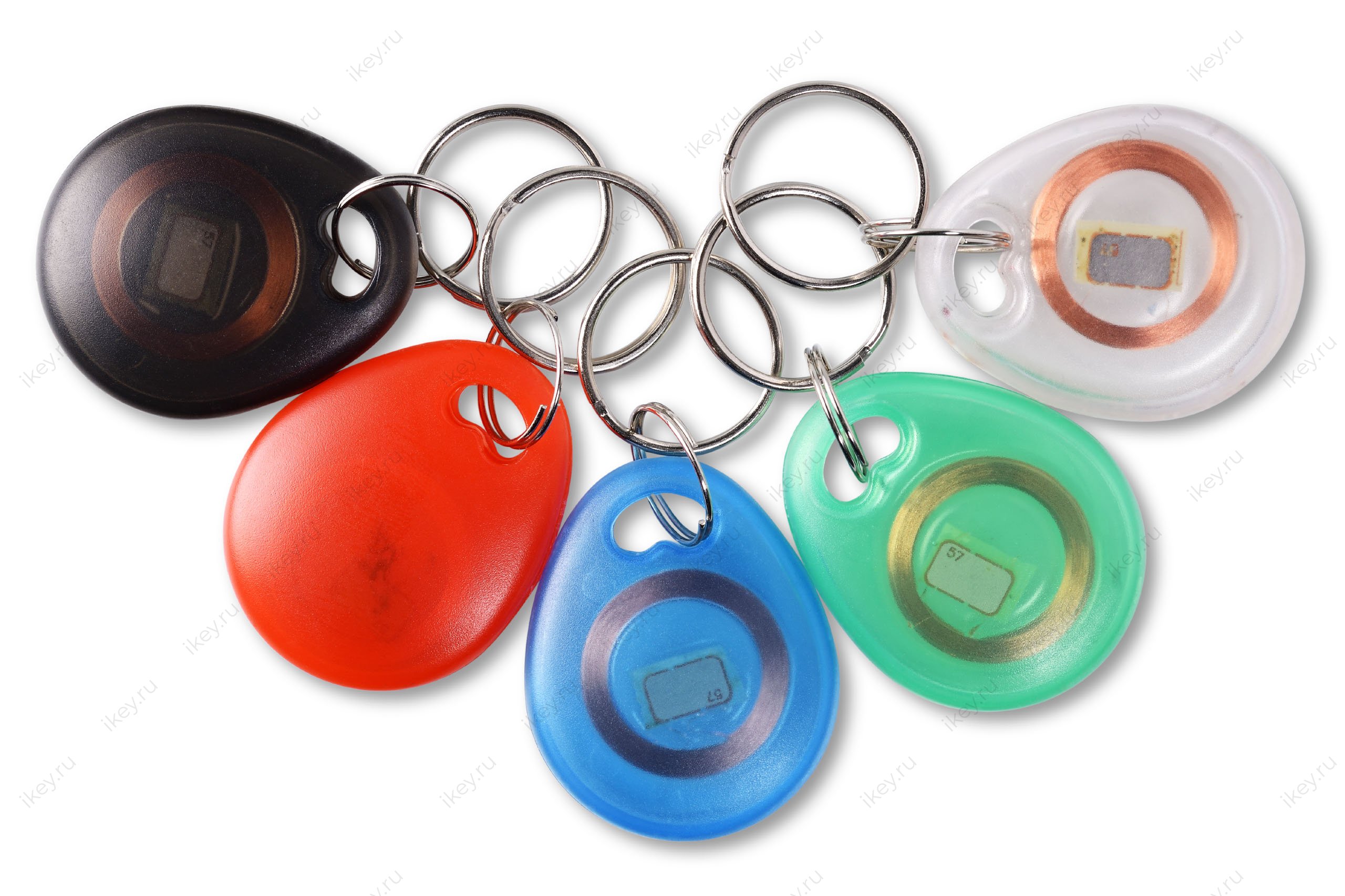 Заготовка, брелок "H" прозрачный (чип Н2) - 1