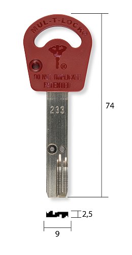 MUL-T-LOCK 233S