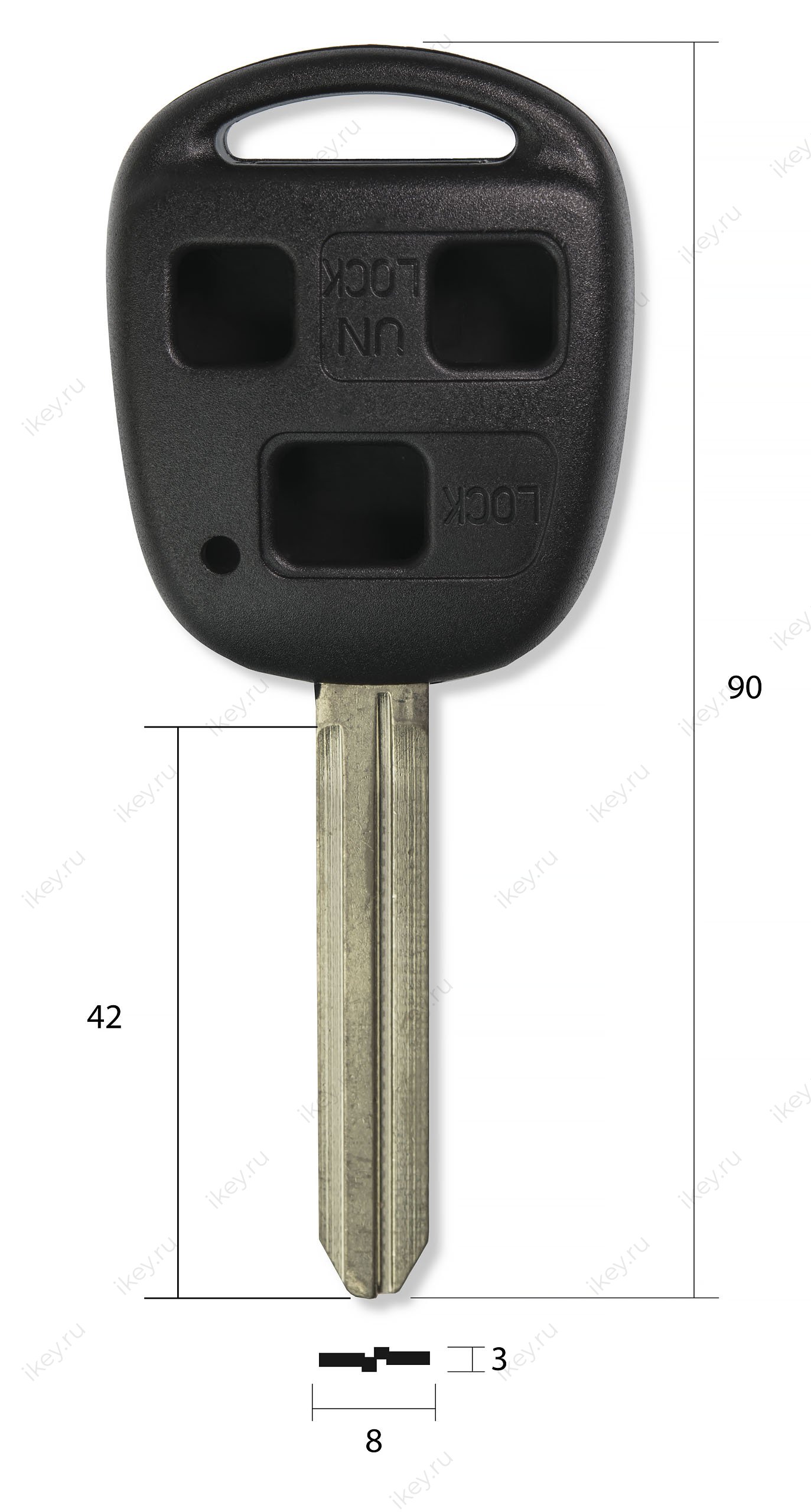 TOYO-15P | TY37RP79 | TOY43P 3 кнопки - 1