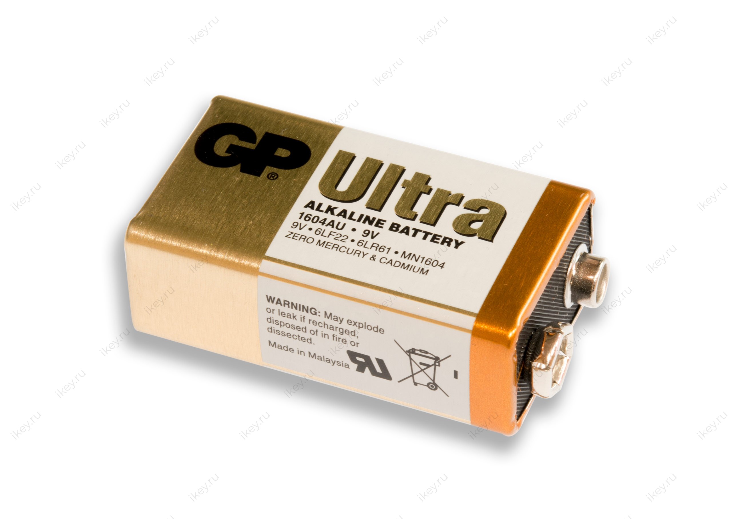 Батарейка GP ULTRA 6LF22 Alkaline - 1