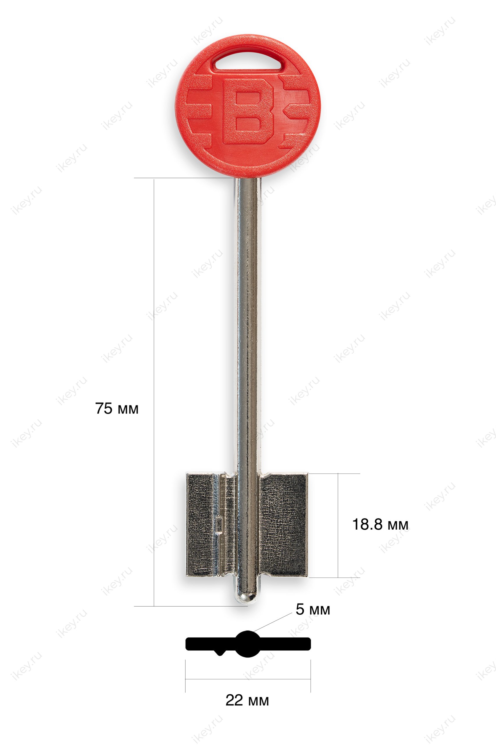 Бордер-6 красн. | BRD17DP - 1