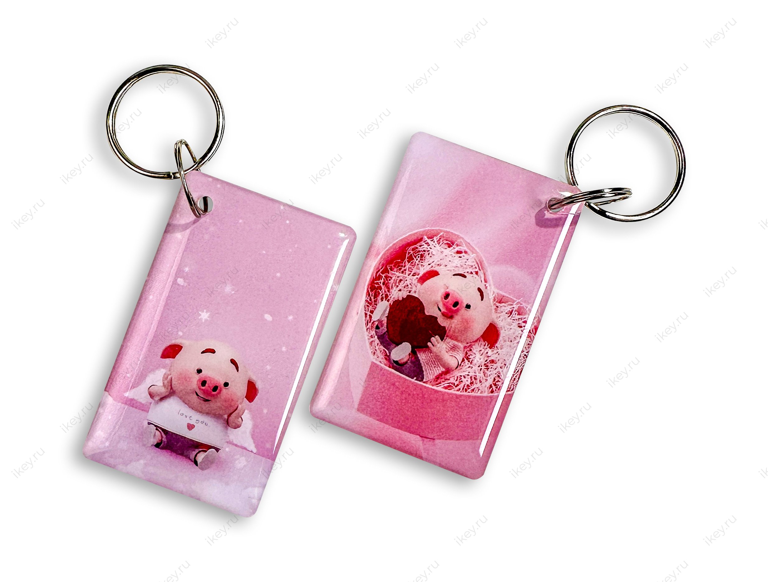 Поросенок розовый EPOXY (чип H5.5) - 1