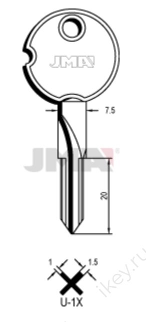 U-1X | UX1 (имп.) - 1