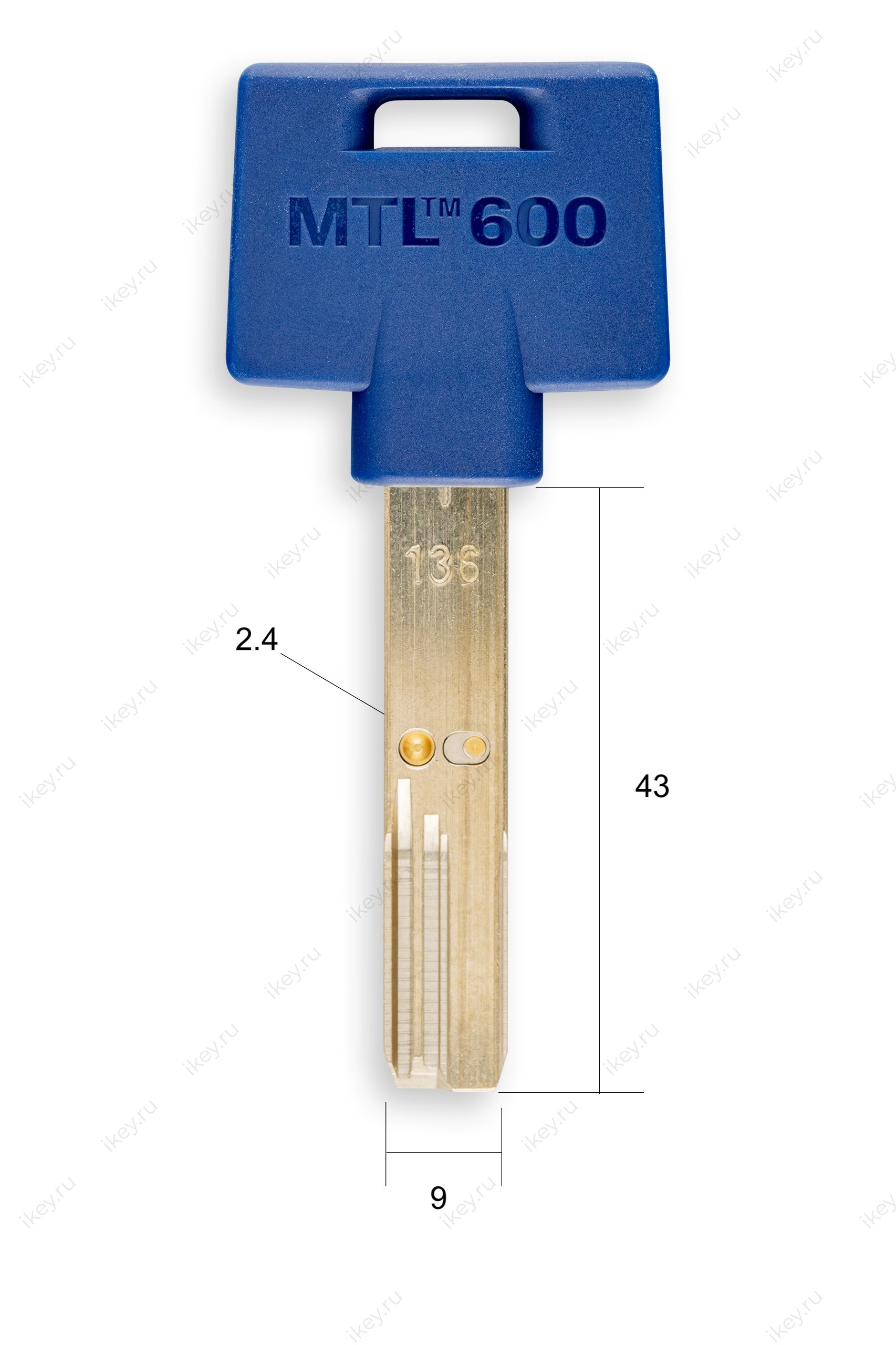 MUL-T-LOCK 136G PLUS (MTL 600) - 1