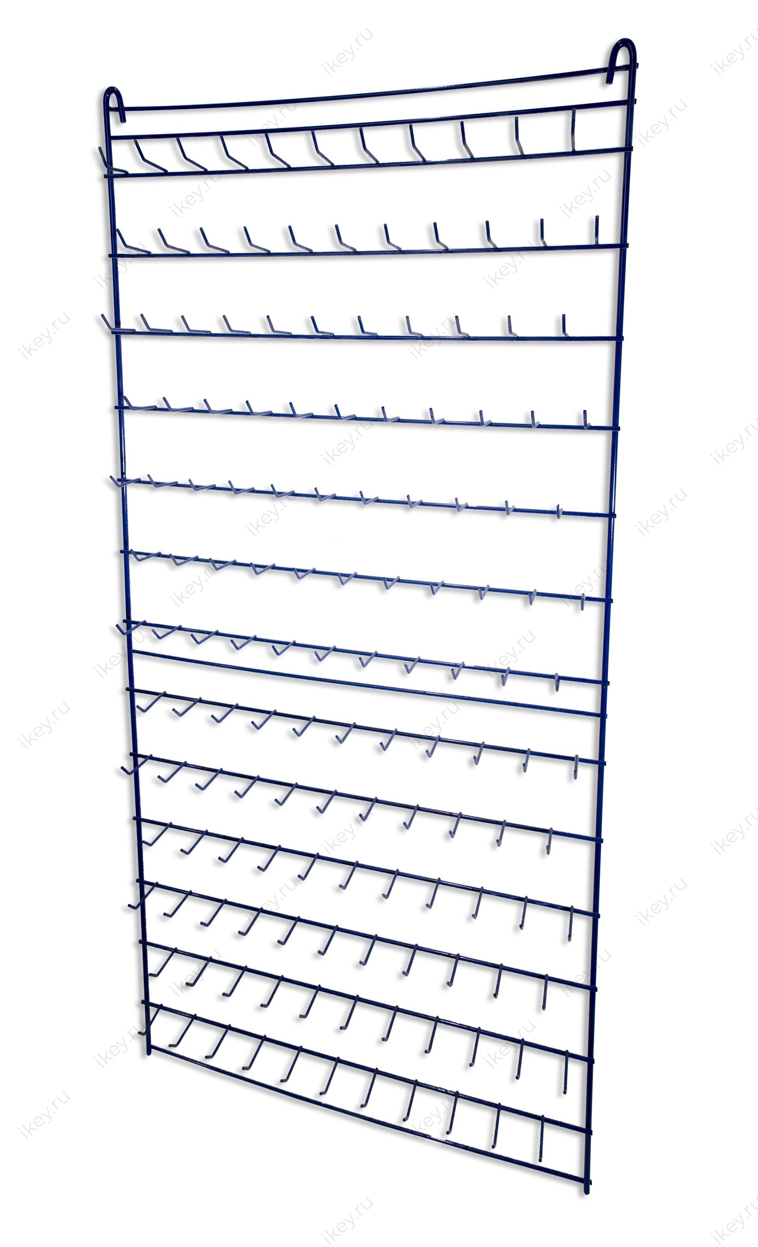 Стенд для ключей с крючками "Синий" - 1