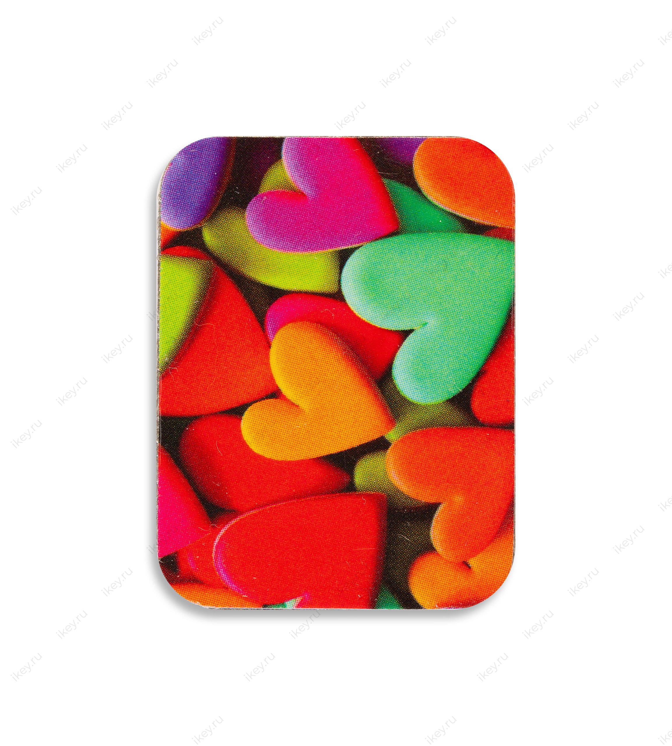 Стикер-самоклейка «Сердечки» (MF UL-5) - 1