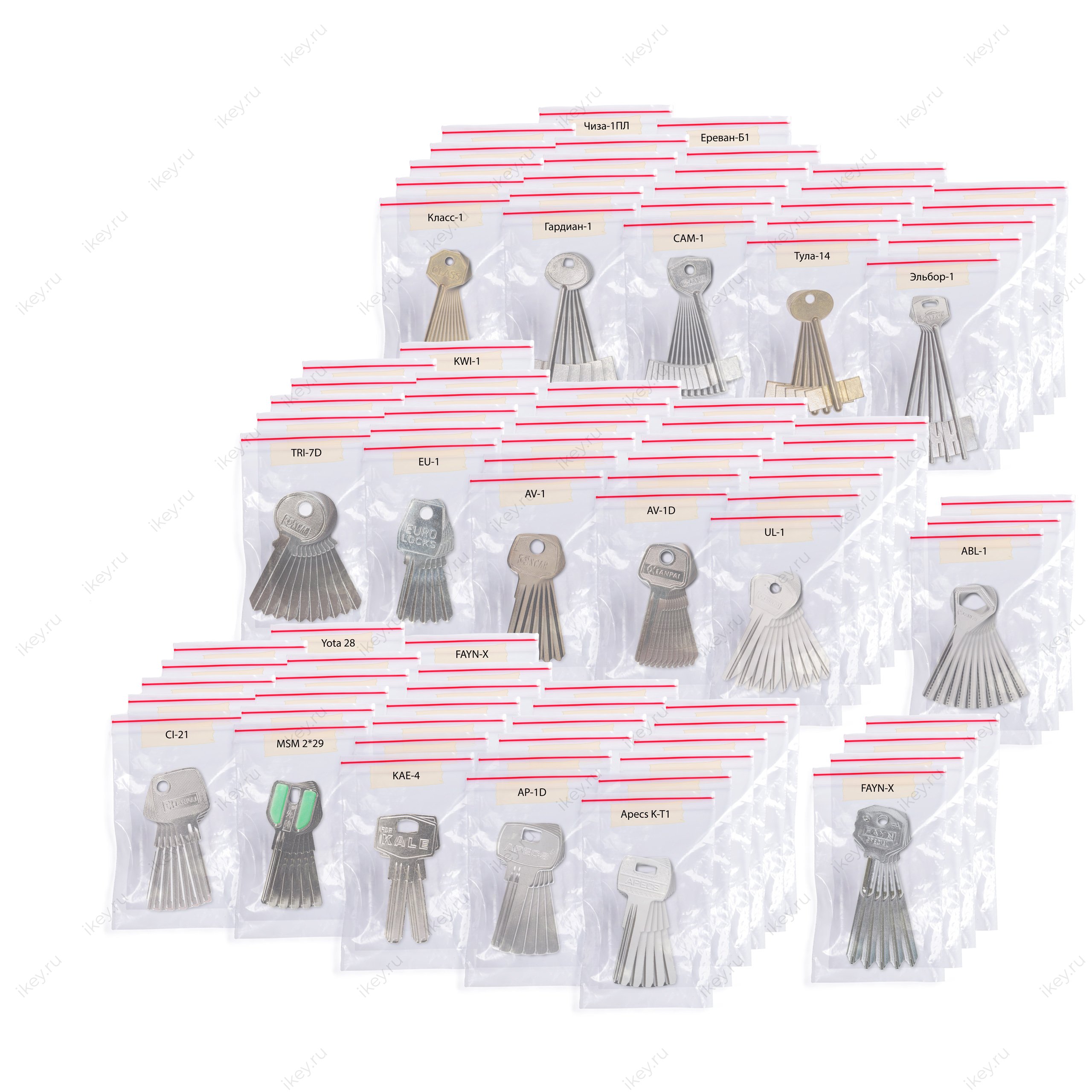 Стартовый набор заготовок 100 видов (550 шт) - 1