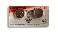 Батарейка Camelion 389 LR1130 AG10 (10шт) - 2