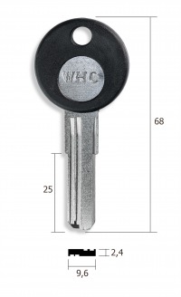 Заготовка ключа WHC-1