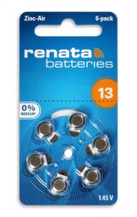 Батарейка RENATA ZA 13