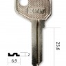 Заготовка автомобильного ключа Oscar  IMS-13 | 129-13 | X